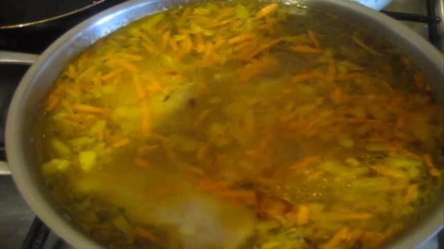 Куриный супчик с сырными клецками или галушками смотреть онлайн