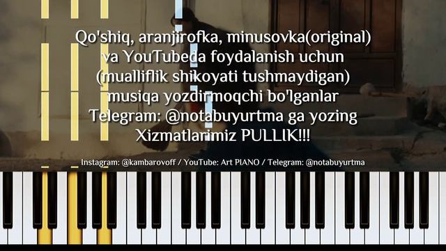 Xamdam Sobirov - Maktabimda | KARAOKE • TEKST • QO'SHIQ MATNI • PIANO VERSION | kecha pagi senga gu смотреть онлайн