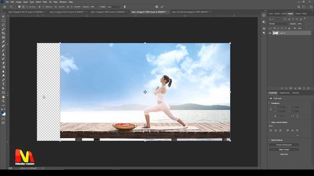 Hiden Features of Content Aware Scale Photo Bg Extend | Epi 96 | MEDIAVISION TELUGU TUTORIALS смотреть онлайн