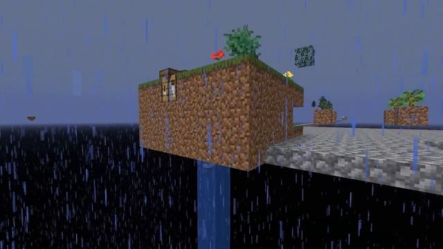 Thriving in Vanilla Minecraft Skyblock, but it's HARDCORE! (#1) смотреть онлайн
