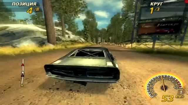 Flatout 2 (флет аут 2) на планшете 4Good