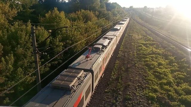 "Наконец-то видео!" ЭС2Г-154 движется с О.П. Спортивная смотреть онлайн
