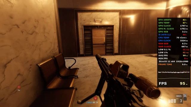 Insurgency Sandstorm - GTX 1050Ti 4GB - i5 3470 - 8GB Ram - 1080p смотреть онлайн