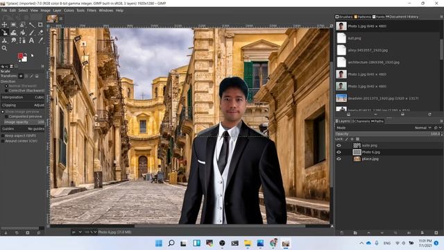 การตัดต่อภาพด้วย Gimp смотреть онлайн