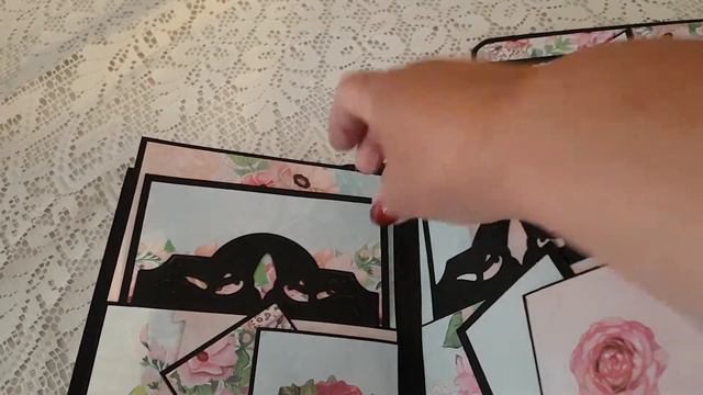 Alt air paper Blossom mini album. смотреть онлайн