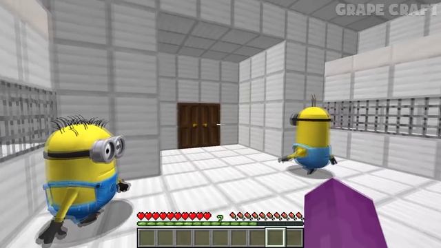 WHAT'S INSIDE SQUID GAME DOLL in MINECRAFT ! Minion vs Red Light - Gameplay Movie traps смотреть онлайн