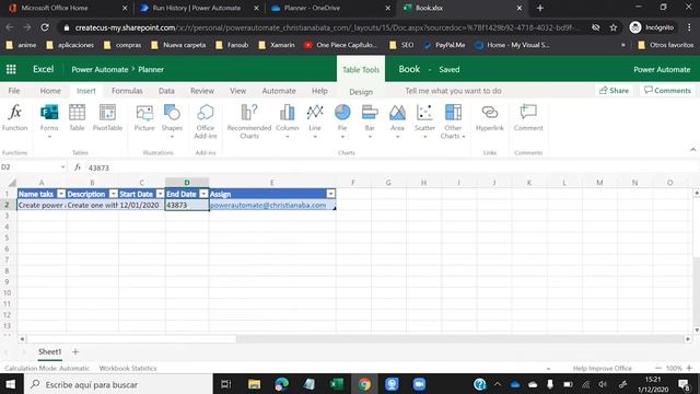 Power Automate Tutorial - Create Planner Tasks from Excel смотреть онлайн
