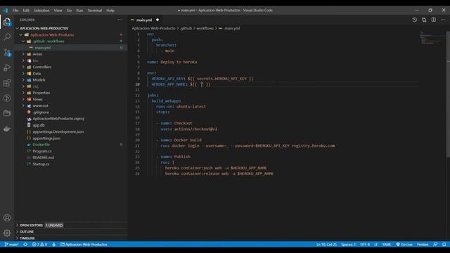 Capitulo 16: Deploy Aplicación Web en Heroku смотреть онлайн