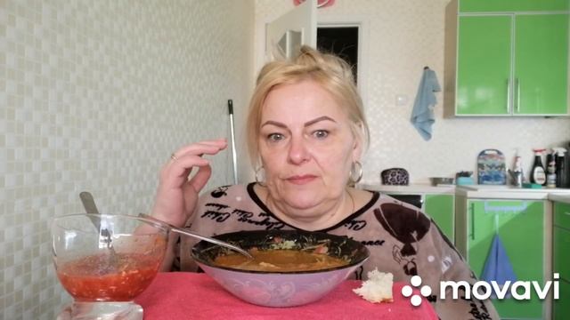 МУКБАНГ /БОРЩ С АДЖИКОЙ /СНЫ О МЁРТВЫХ смотреть онлайн