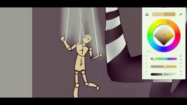 Рисую Марионетку в виде человека :) смотреть онлайн
