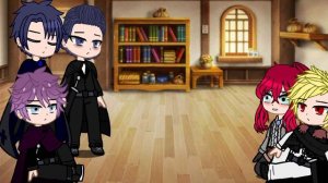 Реакция персонажей из манхвы " Смерть- единственный конец для злодейки" *Gacha Club* "1/1"