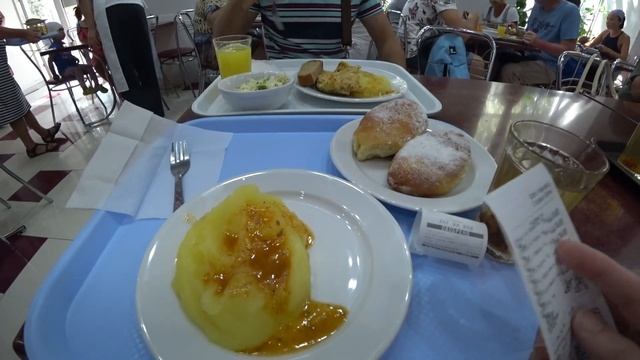 Гуляем по Ялте. Цены. Обзор. Магазин, Столовые. Дегустация Экзотического Фрукта. Крым . смотреть онлайн