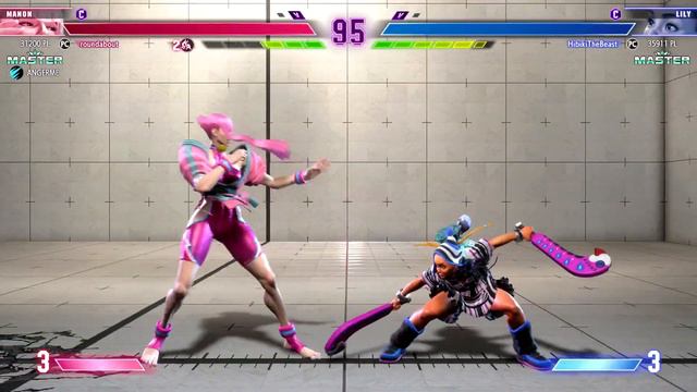 Street Fighter 6 Manon(Roundabout) vs Lily(Hibiki) SF6 How to play смотреть онлайн
