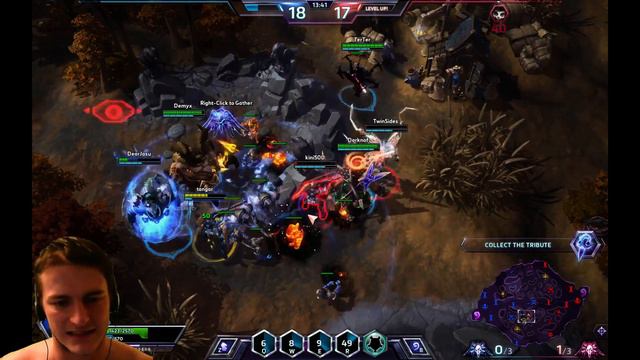 Heroes of the Storm — NAKED NOVA and VALLA dancing together смотреть онлайн