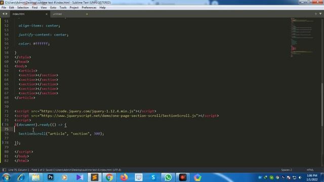 How to install & use the top best full page scroll animation plugin with CDN by jishaansinghal 2022 смотреть онлайн