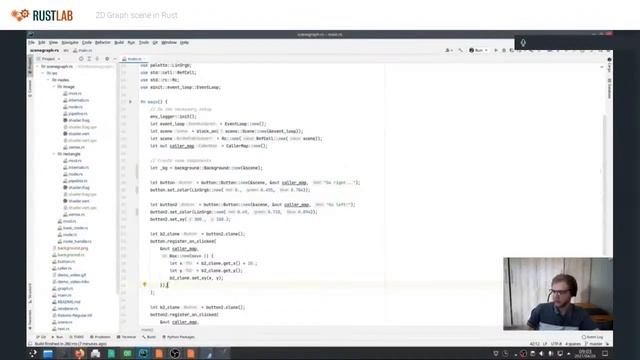 Webinar Live | 2D Graph scene in Rust - Gerhard de Clercq смотреть онлайн