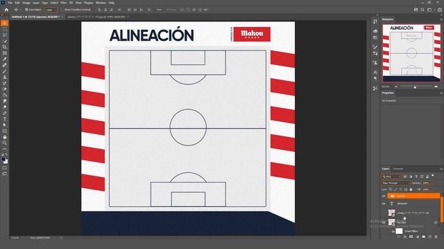 Atletico Madrid Line Up Design ?? | ? FREE PSD ? | Photoshop Tutorial смотреть онлайн