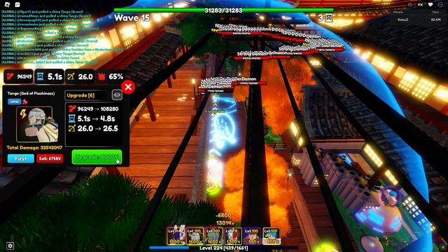 SOLO RAID ENTERTAINMENT DISTRICT ACT 4 ( TENGEN ) | ROBLOX ANIME ADVENTURES смотреть онлайн