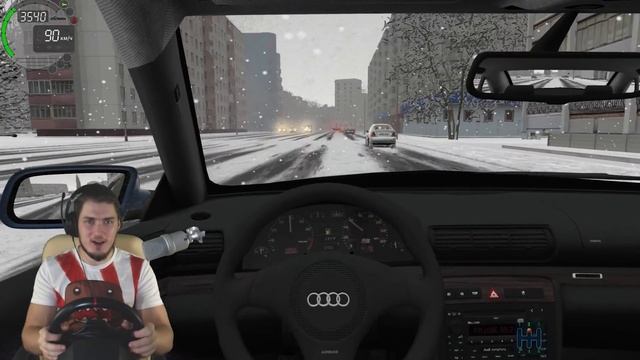 НАВАЛИЛ НА АУДИ S4 ЗИМОЙ ПО ЛЬДУ - ТЕСТИРУЮ ПОЛНЫЙ ПРИВОД АУДИ КВАТРО смотреть онлайн