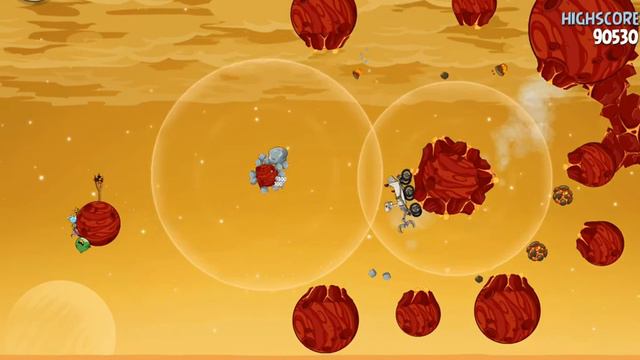 Angry Birds Space Прохождение Red Planet. Уровень 5-30 смотреть онлайн