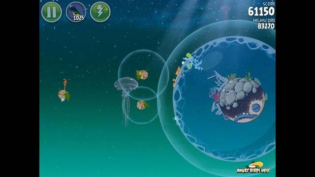 Angry Birds Space Pig Dipper 6-22 Walkthrough 3-Star смотреть онлайн