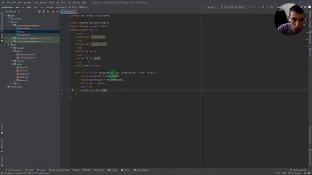 #3 Как программировать игры на андроид Android Studio Create Class Java смотреть онлайн