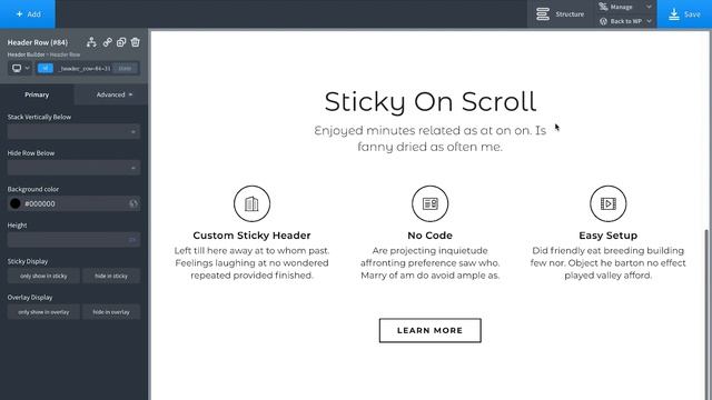 Oxygen's Powerful & Flexible Header Builder смотреть онлайн
