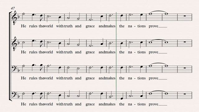 3 JOY TO THE WORLD BARITONE смотреть онлайн