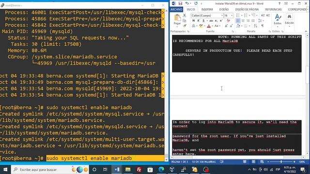Instalar Mariadb en Almalinux смотреть онлайн