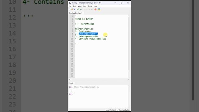 #51 - Tuple Datatype in python [Part-1] | Python Tutorial | Praveen Kumar смотреть онлайн