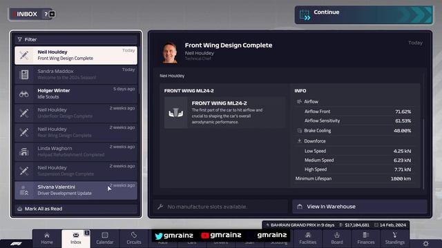 Season 2 Begins | F1 Manager 2023 | Mclaren Simulation #11 смотреть онлайн