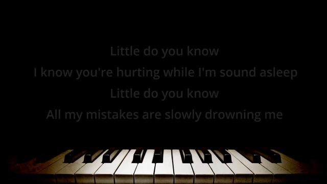 Little Do You Know (Piano Accompaniment) Alex & Sierra смотреть онлайн