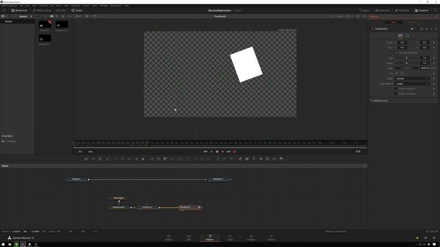 Davinci Resolve 15 Fusion Basics Tutorial - How to parent an object to a null like in After Effects смотреть онлайн