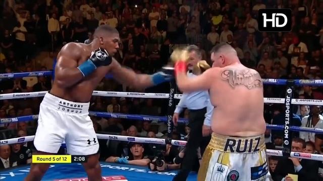 Бокс Энтони Джошуа Руис ,Anthony Joshua vs Andy Ruis .(HD) смотреть онлайн