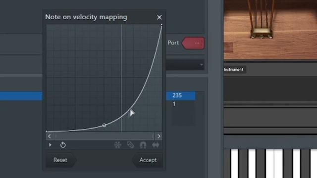 How to fix MIDI playing notes too soft or too loud? Adjust your MIDI velocity curve in FL Studio смотреть онлайн