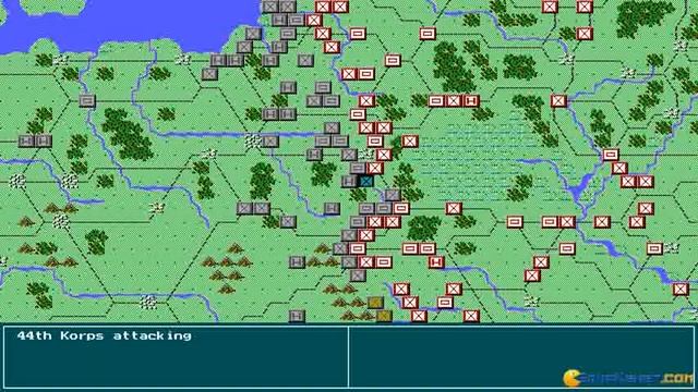 Gary Grigsby's War in Russia gameplay (PC Game, 1993) смотреть онлайн