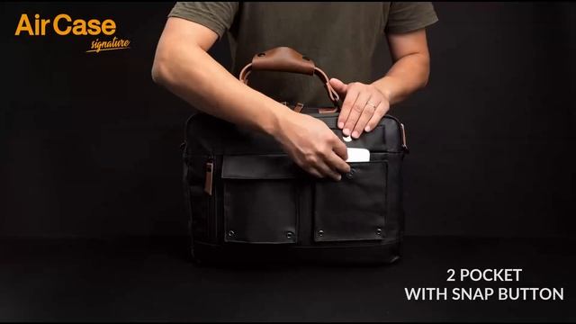 AirCase Signature Series CS60 Laptop Messenger Bag смотреть онлайн