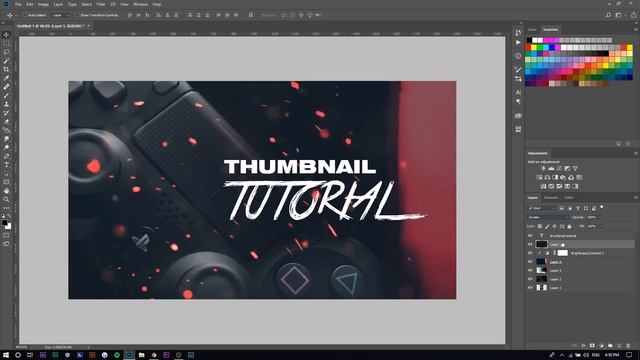 How to Make YouTube Thumbnails with Adobe Photoshop CC! (Tutorial) смотреть онлайн