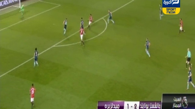 أهداف مباراة - مانشستر يونايتد 2 × 1 ميدلزبره | الدوري الإنجليزي смотреть онлайн