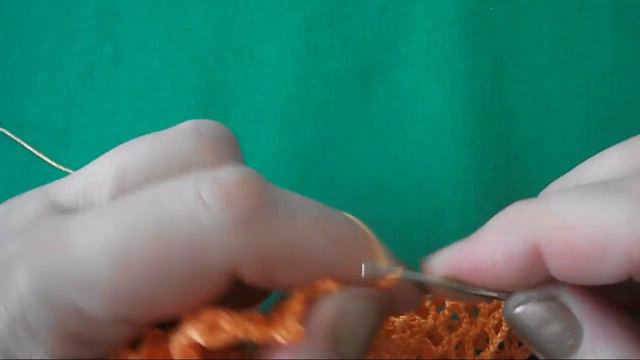 САЛФЕТКА ТЮЛЬПАНЫ КРЮЧКОМ. ЧАСТЬ 3 смотреть онлайн