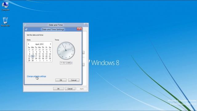 How to Change Time Display in Windows 8 смотреть онлайн
