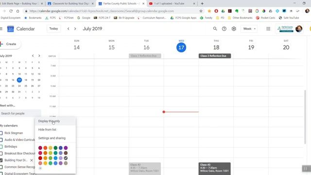 Blackboard - Embed Google Class Calendar Using HTML Embed Code смотреть онлайн