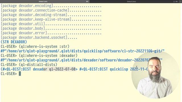 Для чего нужен Qlot Используем его как virtualenv для Common Lisp смотреть онлайн