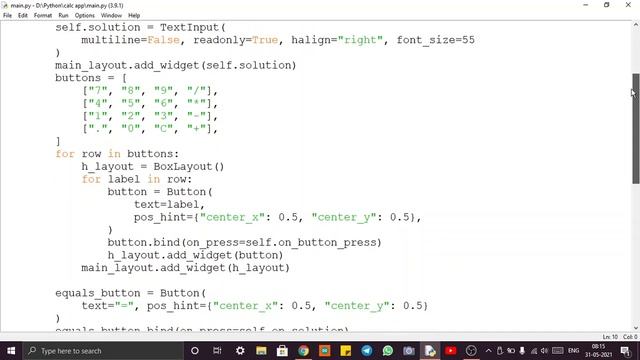PYTHON Calculator using KIVY!!!!! смотреть онлайн