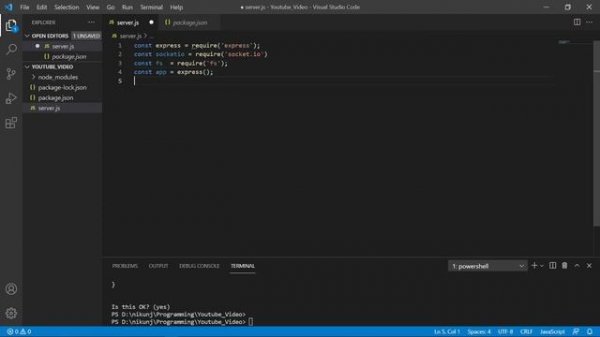 Multiplayer Ping Pong Game Using Node js and Html || Part 1