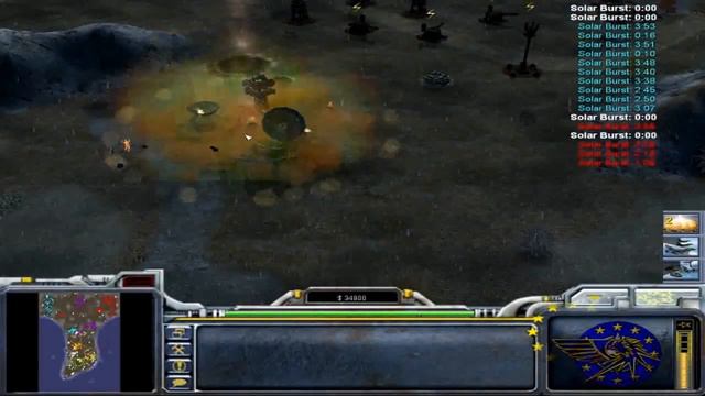 C&C Generals Rise of the Reds 1.8 mod - Multiplayer gameplay #1 - 3 Vs 3 2/2 [HD] смотреть онлайн