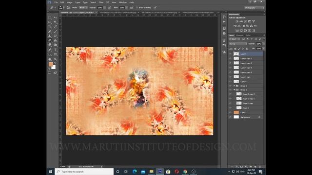 DIGITAL PRINT | Mix & Match Design All-over | Photoshop For Textile Digital Print Design | MID смотреть онлайн