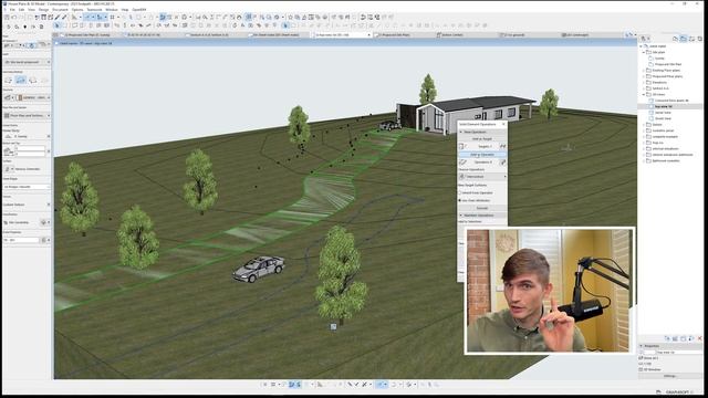 Driveway & Path - The EASY Way - ArchiCAD Tutorial