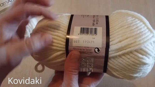 Обзор посылки с пряжей Yarn Art Merino Bulky смотреть онлайн