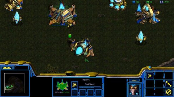 Прохождение Starcraft remastered за протосов №1